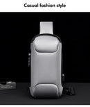 Mochila Anti-Furto com Senha USB Slim Bag