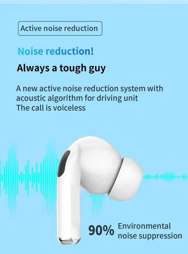 Original ar pro verdadeiro sem fio bluetooth fones de ouvido som alta fidelidade baixa latência redução ruído para iphone android