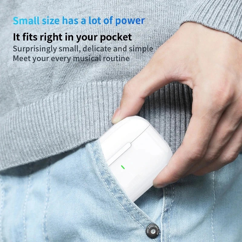 Original ar pro verdadeiro sem fio bluetooth fones de ouvido som alta fidelidade baixa latência redução ruído para iphone android