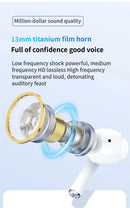 Original ar pro verdadeiro sem fio bluetooth fones de ouvido som alta fidelidade baixa latência redução ruído para iphone android