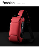 Mochila Anti-Furto com Senha USB Slim Bag