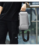 Mochila Anti-Furto com Senha USB Slim Bag