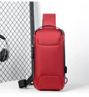 Mochila Anti-Furto com Senha USB Slim Bag