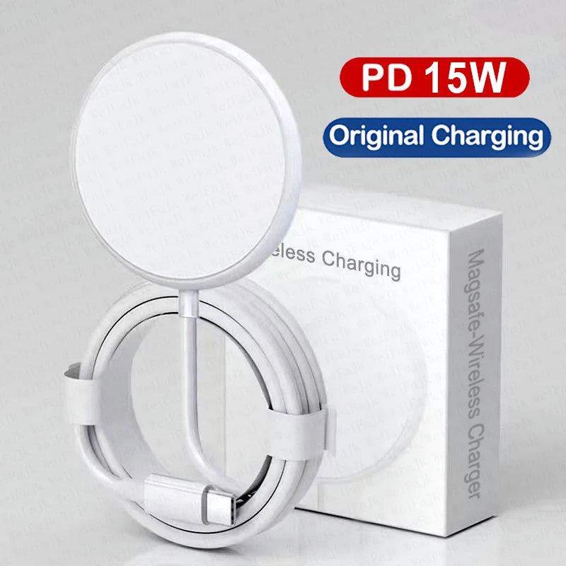 APPLE Original 30W Tipo C Carregador Rápido Para iPhone 16 15 14 13 12 11 Pro Max Mini X XS XR Plus Magsafe Sem Fio Cabo de Carregamento Rápido